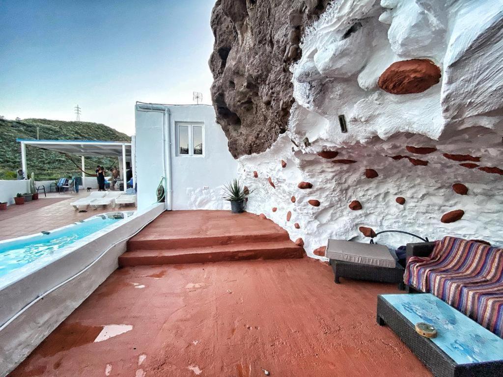 Casas Cuevas Tecen Valsequillo Villa Kültér fotó